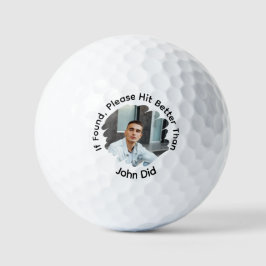 Wenn Sie gefunden haben, klicken Sie besser auf al Golfball