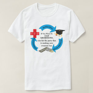 Wenn Sie Gewollt haben, ABORMUNGEN ZU STOPPEN .... T-Shirt