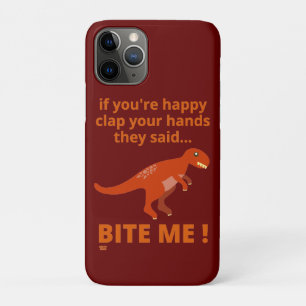 "WENN SIE GLÜCKLICH SEIEN HÄNDEN" lustiger Dinos Case-Mate iPhone Hülle