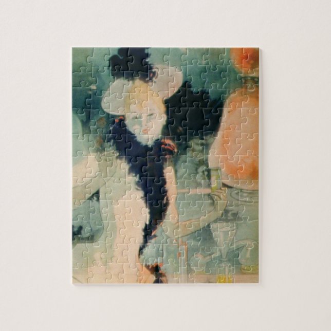 "Wenn Sie husten, nehmen Sie Geraudel Pastillen" Puzzle (Vertikal)