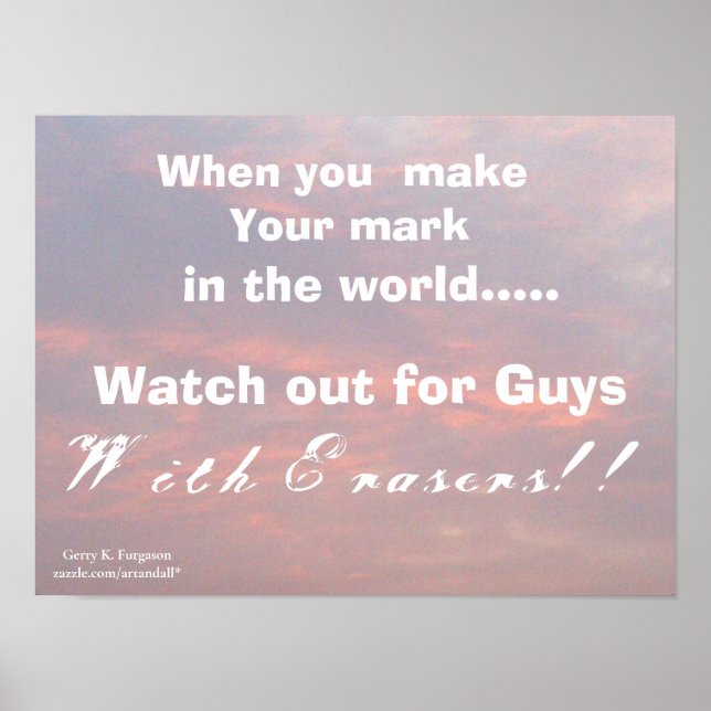 WENN SIE IHRE MARKE MACHEN POSTER (Vorne)