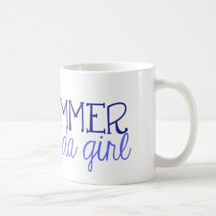 Wenn Sie im Zweifel an den Strand gehen Tasse