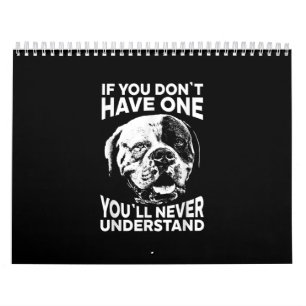 Wenn Sie kein lustiges amerikanisches Bulldog-Gesc Kalender