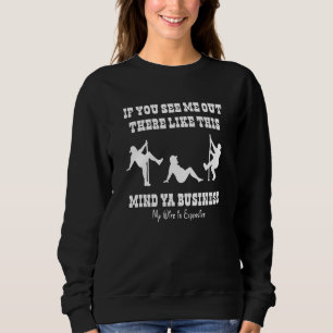 Wenn Sie mich da draußen wie diesen Geist sehen, Y Sweatshirt