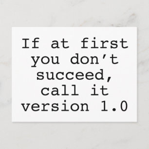 Wenn Sie nicht erfolgreich sind, rufen Sie die Ver Postkarte