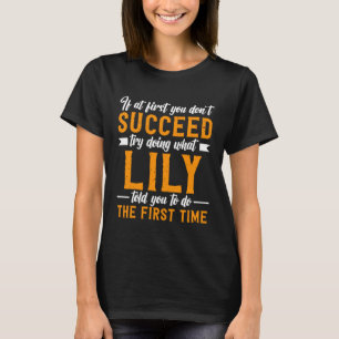 Wenn Sie nicht erfolgreich sind, versuchen Sie, wa T-Shirt