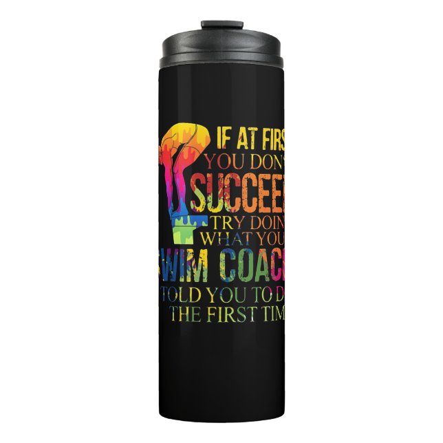 Wenn Sie nicht erfolgreich sind, versuchen Sie zun Thermosbecher (Vorderseite)