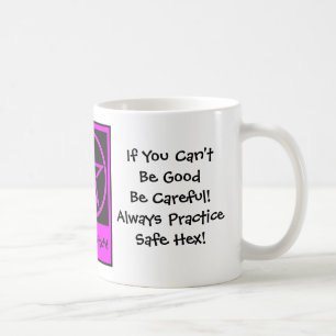 Wenn Sie nicht gut sein können. Unverschämte Tasse