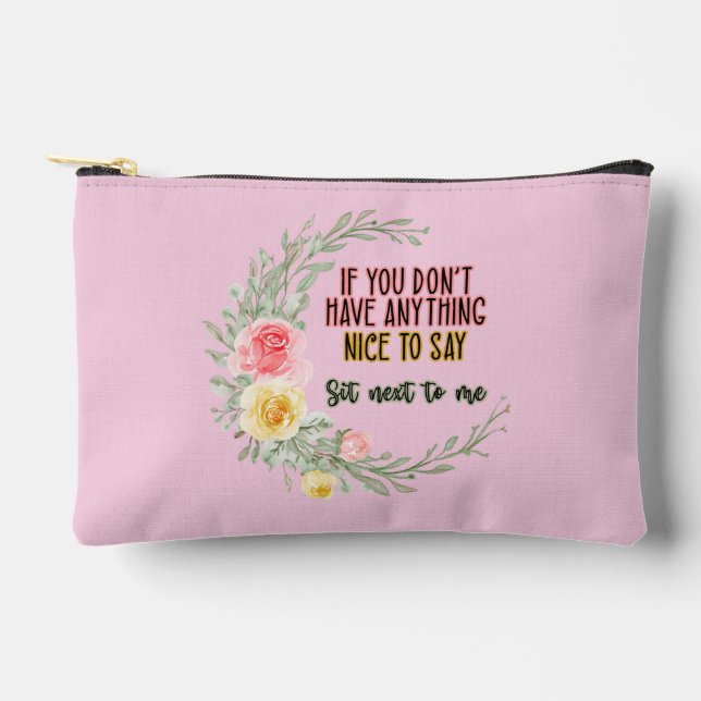 Wenn Sie nichts Schönes haben, sich neben Zubehörtasche (Vorderseite)