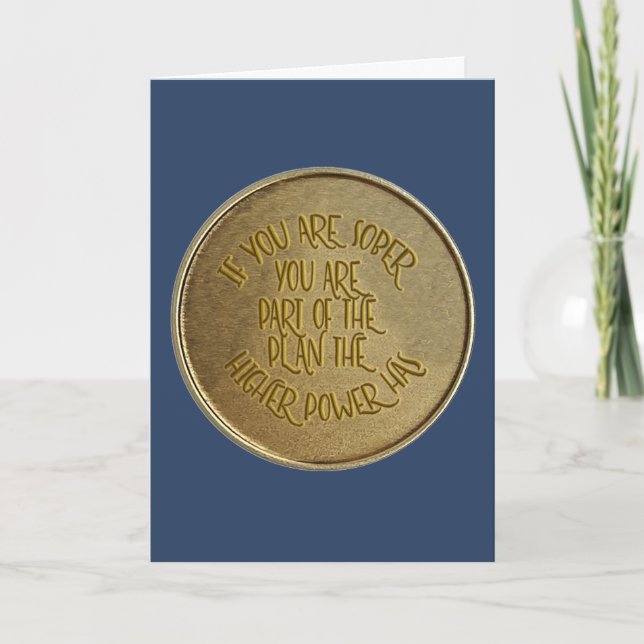 Wenn Sie nüchtern sind, passiert am CUSTOM-DATUM e Karte (Vorderseite)