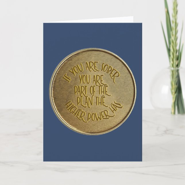 Wenn Sie nüchtern sind, passiert am CUSTOM-DATUM e Karte (Vorderseite)