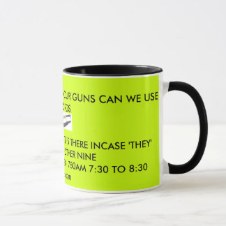 WENN SIE OU… WEGNEHMEN TASSE