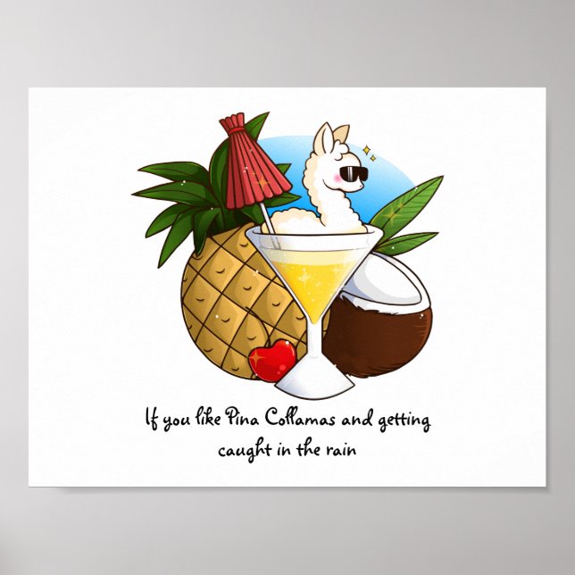 Wenn Sie Pina Collamas mögen Poster (Vorne)