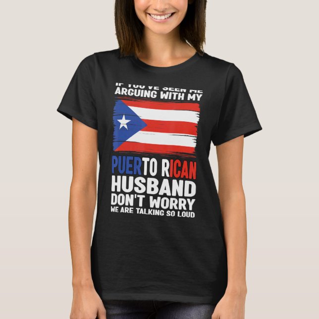 wenn Sie Puerto ricanischer Mann Puerto rico Puert T-Shirt (Vorderseite)