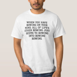 Wenn Sie Rugby auf Ihrem Verstand haben T-Shirt