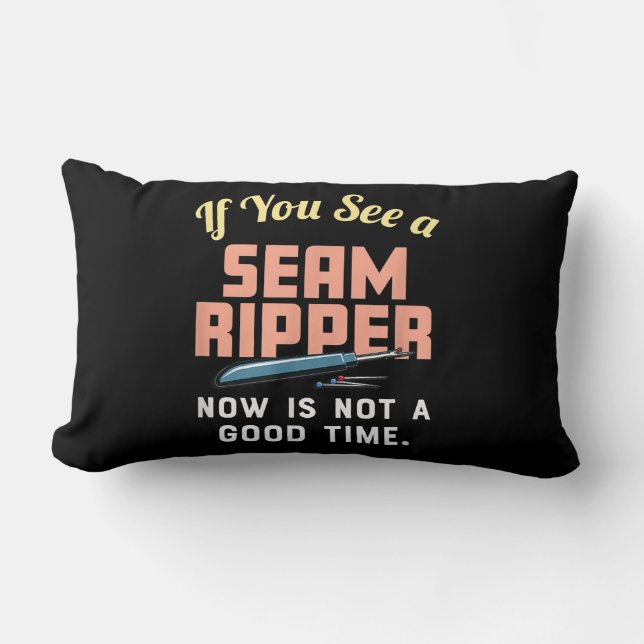 Wenn Sie sehen, ist ein Sieb jetzt nicht gut Lendenkissen (Vorderseite)