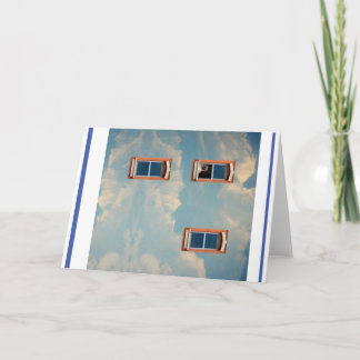 Wenn Sie sich allein fühlen & Blau Karte