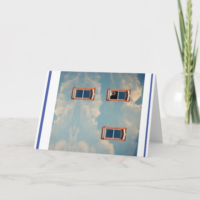 Wenn Sie sich allein fühlen & Blau Karte (Vorderseite)