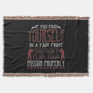 Wenn Sie sich in einem fairen Kampf wiederfinden Decke