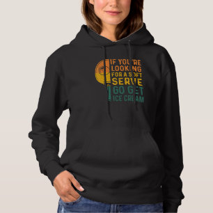 Wenn Sie Soft Serve Tischtennis Platte suchen Hoodie