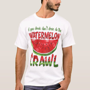 Wenn Sie trinken, fahren Sie nicht mit dem Wasserm T-Shirt