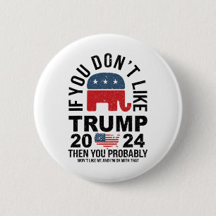 Wenn Sie Trump 2024 nicht mögen, dann werden Sie w Button