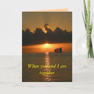 Wenn Sie und ich zusammen sind - KARTE