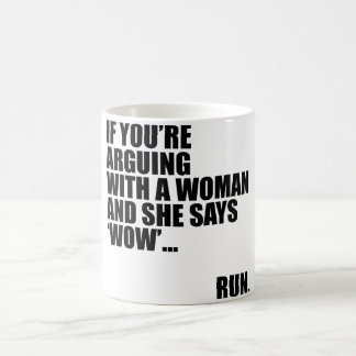 WENN SIE WOW SAGT KAFFEETASSE