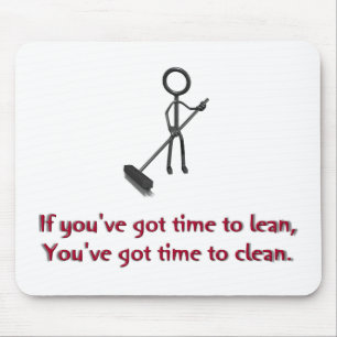 Wenn Sie Zeit haben sich zu lehnen Mousepad