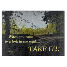 WENN SIE ZU EINER GLAS-SCHNITTSTELLE KOMMEN SCHNEIDEBRETT