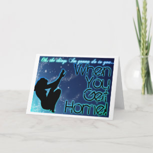Wenn Sie Zuhause erhalten Karte