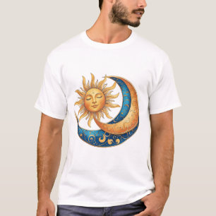 Wenn Tag und Nacht sich treffen - Himmlische Umarm T-Shirt