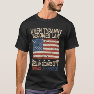 Wenn Tyrannei zu einer Wiederauferstehung des Gese T-Shirt