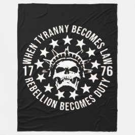 WENN TYRANNY GESETZ WIRD FLEECEDECKE