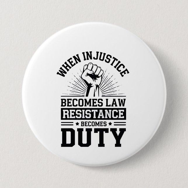 Wenn Ungerechtigkeit Rechtswiderstand wird zur Pfl Button (Vorderseite)
