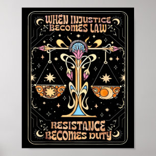 Wenn Ungerechtigkeit Rechtswiderstand wird zur Pfl Poster