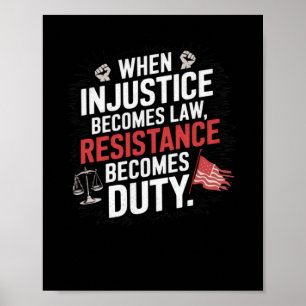 Wenn Ungerechtigkeit Rechtswiderstand wird zur Pfl Poster