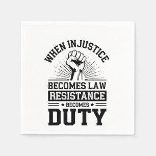Wenn Ungerechtigkeit Rechtswiderstand wird zur Pfl Serviette