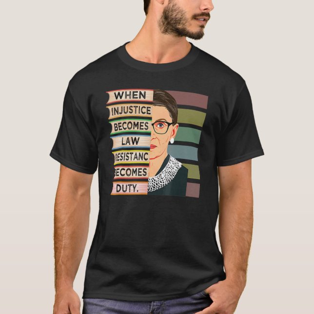 Wenn Ungerechtigkeit Rechtswiderstand wird zur Pfl T-Shirt (Vorderseite)