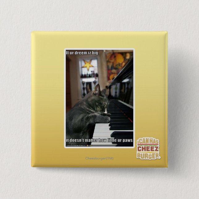 Wenn ur dreem groß ist button (Vorderseite)