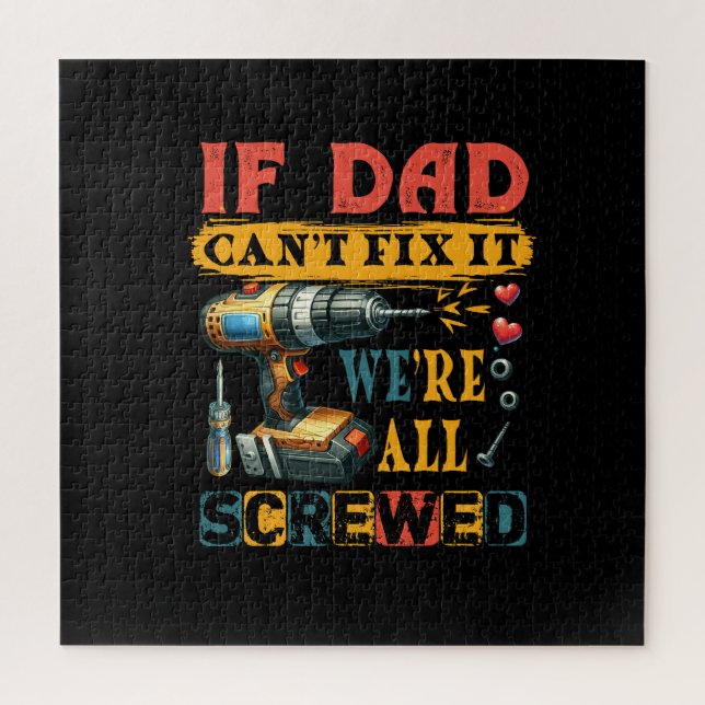 Wenn Vater nicht repariert werden kann Puzzle (Vertikal)