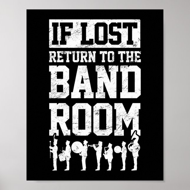 Wenn verloren gehen Rückkehr zu Band Drumline Marc Poster (Vorne)