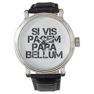 wenn vis pacem para bellum armbanduhr