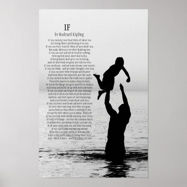 Wenn von Rudyard Kipling 11 X 17 Poster (Vorne)