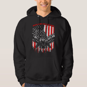 Wenn Waffen geächtet sind, werde ich ein Gesetzlos Hoodie