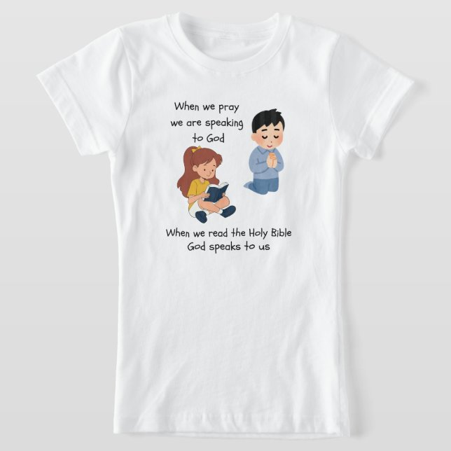 Wenn wir beten T-Shirt (Ablage )