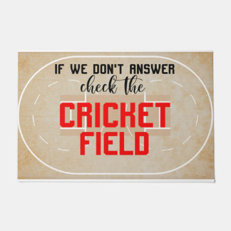 Wenn wir den Karo nicht beantworten Fußmatte