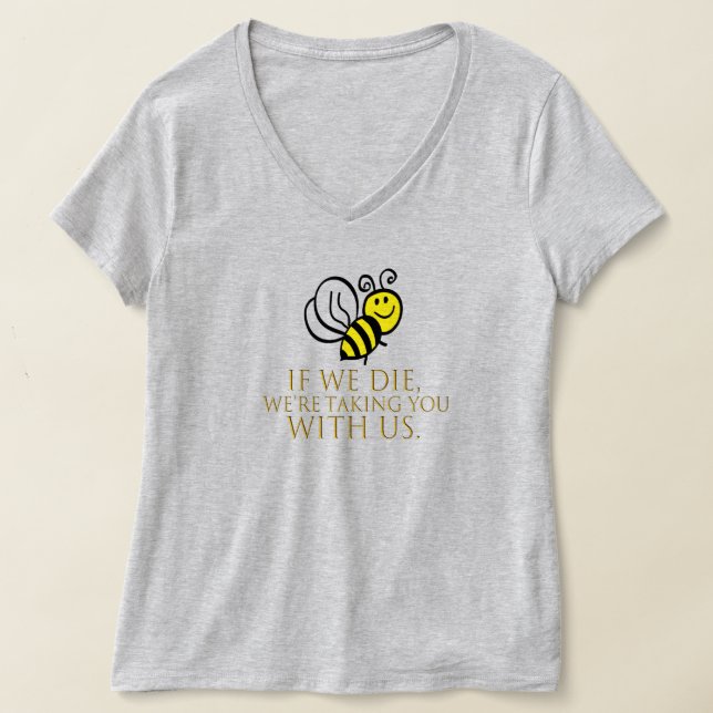 Wenn wir die haben, nehmen wir Sie mit T-Shirt (Ablage )