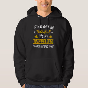 Wenn wir in Schwierigkeiten geraten, ist das mein Hoodie