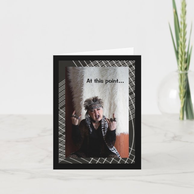 Wenn wir jetzt schon eine Apokalypse Grußkarte hät Karte (Vorderseite)